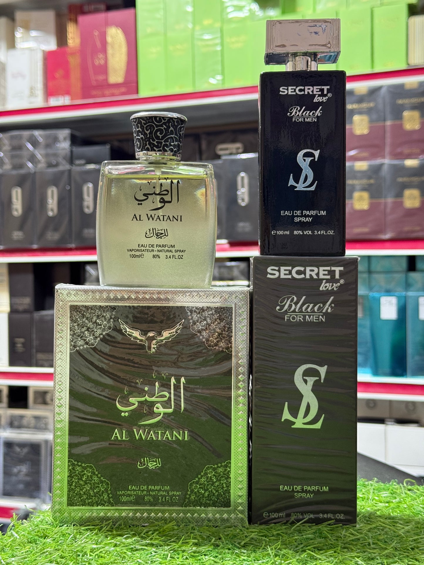 Buy one get one Deal al watni perfume secret Perfuems 100 ML one poecet spray gift (allow to open )