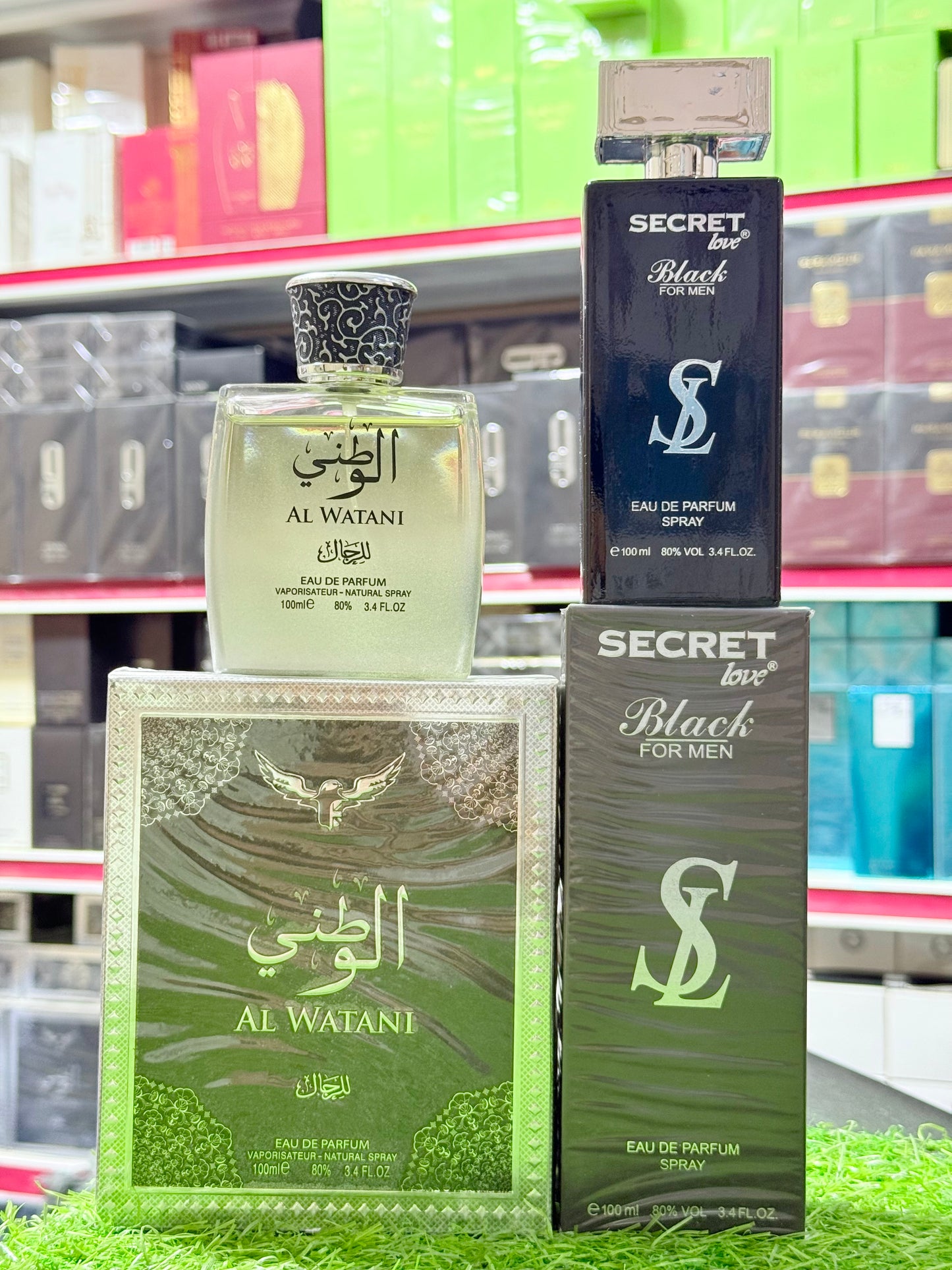 Buy one get one Deal al watni perfume secret Perfuems 100 ML one poecet spray gift (allow to open )