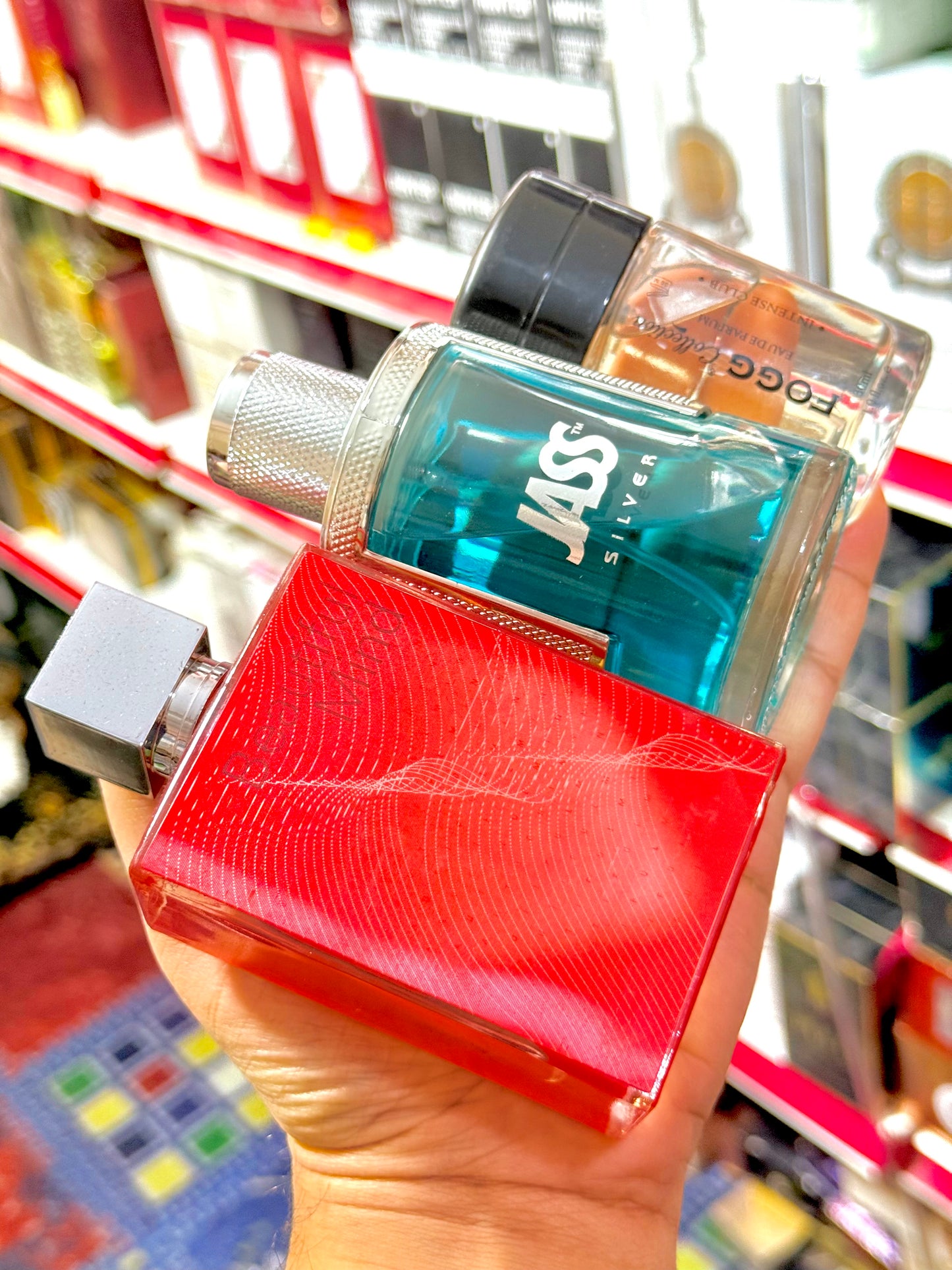 Beautiful mind jass silver 100ML one fogg perfume allow to open