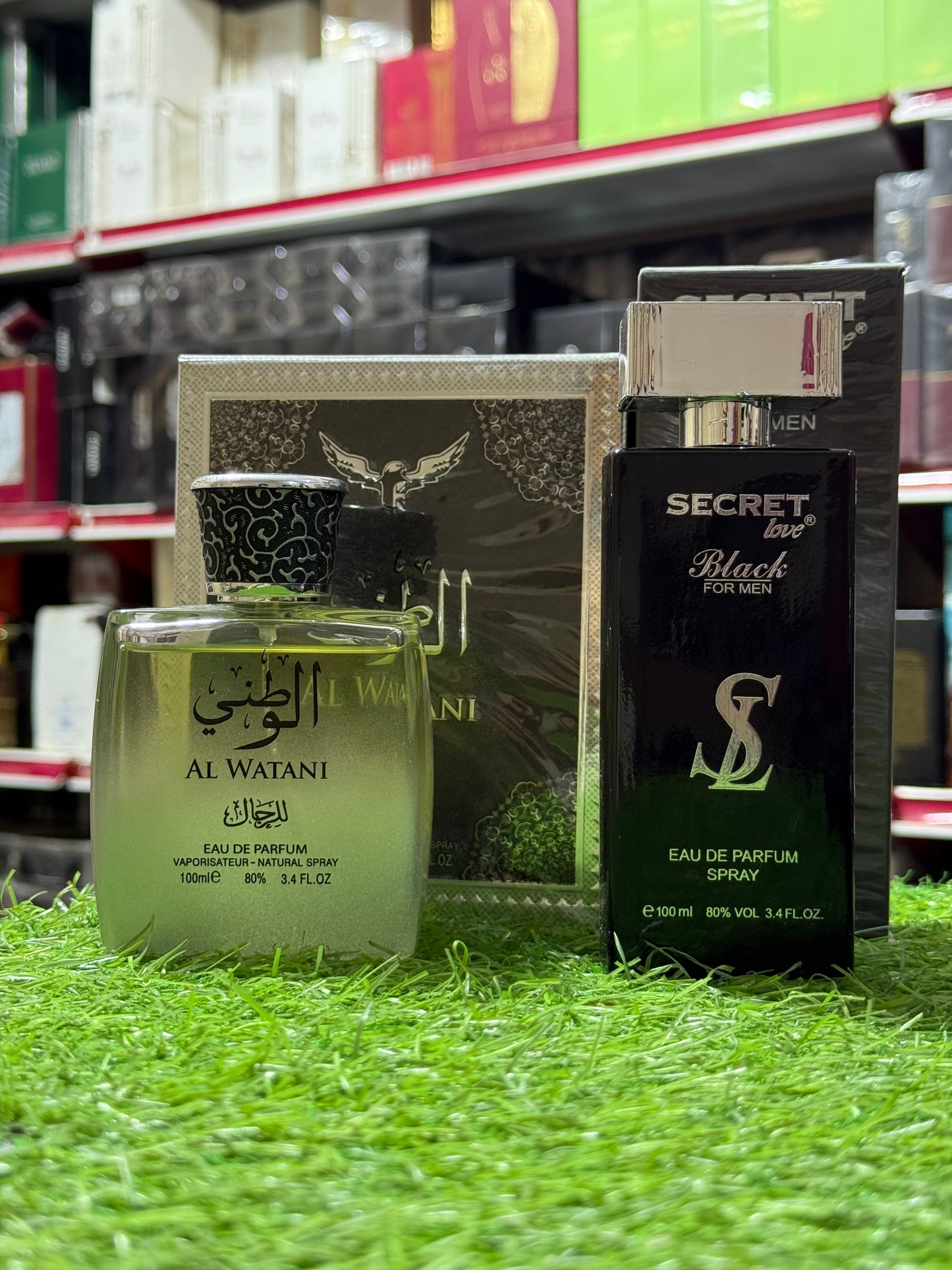 Buy one get one Deal al watni perfume secret Perfuems 100 ML one poecet spray gift (allow to open )