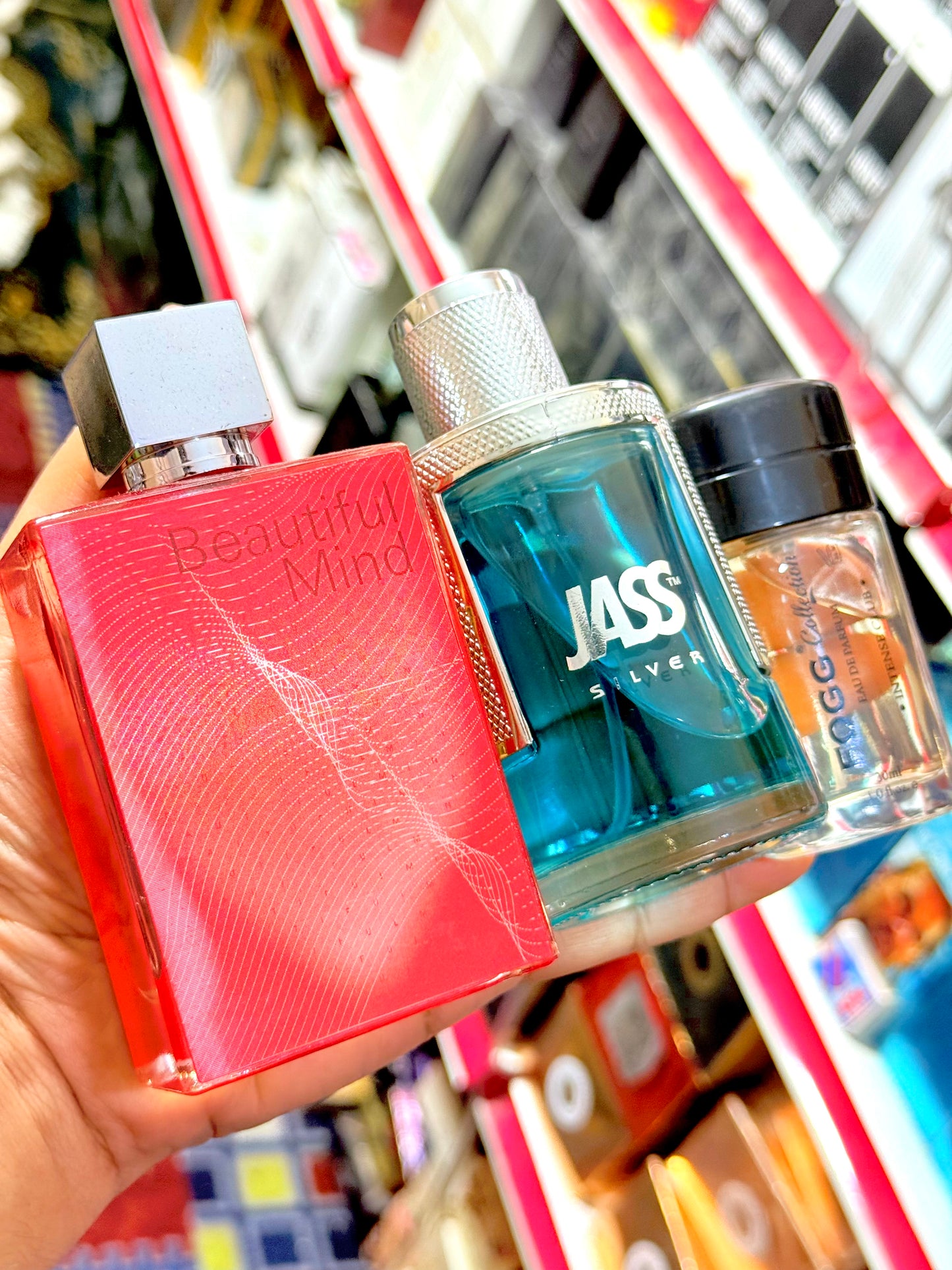 Beautiful mind jass silver 100ML one fogg perfume allow to open