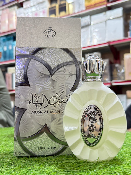 Fragrance World Musk Al Maha 100 ML unisex fragrance 200 ML spray gift (allow to open)