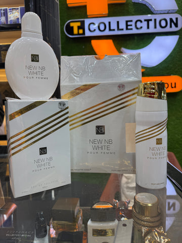 New NB gift box 100 ML perfume 200 ML spray (allow to open)