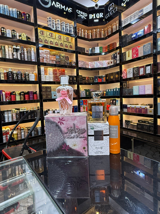 Couple package ward al baria aroma Perfuem 100 ML one gift