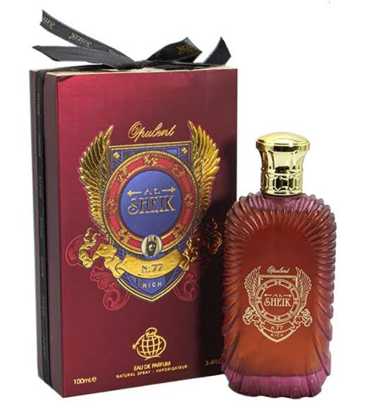 AL Sheikh perfume by fragrance wolrd100ML one gift Allow to open