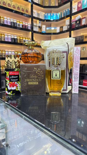 Taj wali ameerul oud friendly Perfuem body spray lattfa gift set (allow to open)