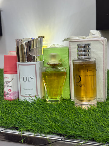 Winter sale on 5 luxury fragrances journy Nancy French Perfuem body spray fragrance world spray (allow to open)