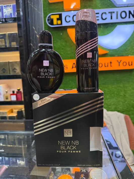 New NB gift box 100 ML perfume 200 ML spray (allow to open)