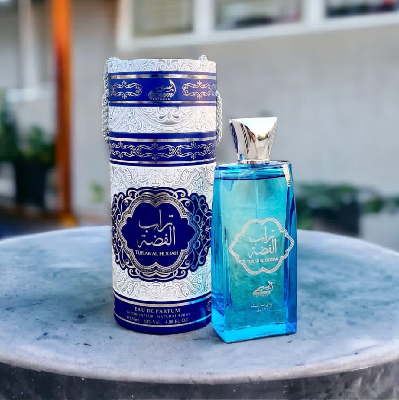Turab al Fiddah and Sultan Oud Perfume with Body Spray Gift (Allow to Open)
