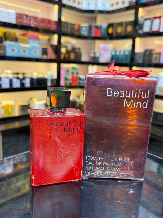 Beautiful mind by fragrance world 100 ML (Allaow to open