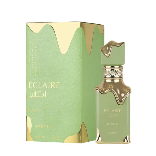 Eclaire Pistache by Lattafa Eau de Parfum 100ML | Creamy Long-Lasting Gourmand Fragrance