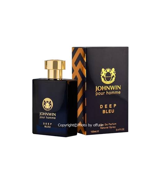 This is Johnwin Pour Homme – Deep Bleu (Eau de Parfum). (Allow to open)