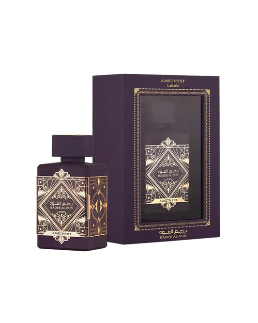 Badee Al Oud Amethyst by Lattafa Eau de Parfum 100ML | Long-Lasting Luxury Unisex Fragrance