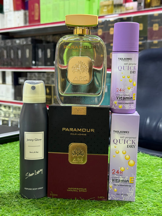 Aris Perfuem 100ML deal with 2 Perfuems gift (allow to open)