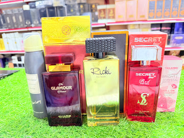 5 Perfuems Ricky secret glamour jenny glow stick (allow to open )