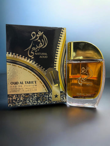 OUD AL TABEE Natural Oud by fragrance world 100 ML one gift (Allaow to open