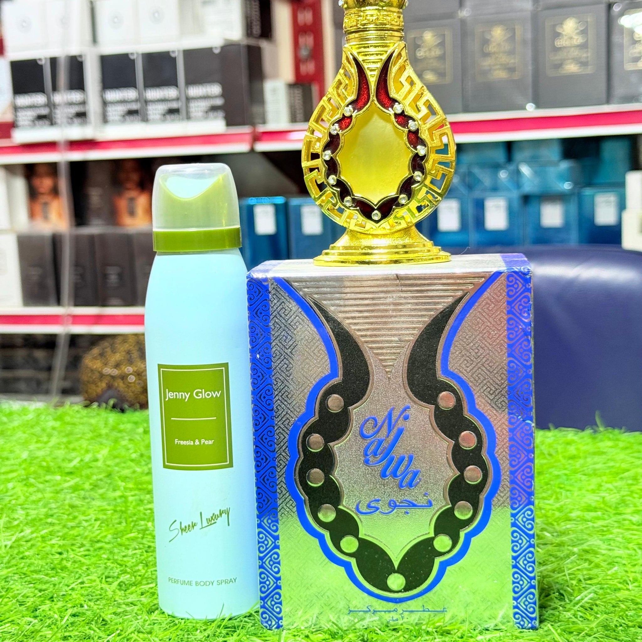 Najwa Attar With one body spray gift (Allow to open)