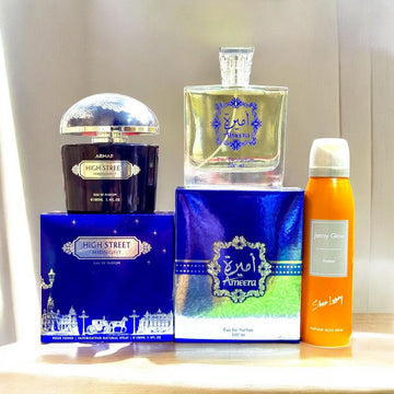 High Street Perfume 100ml with Ameera and Body Spray Gift (Allow to Open)
