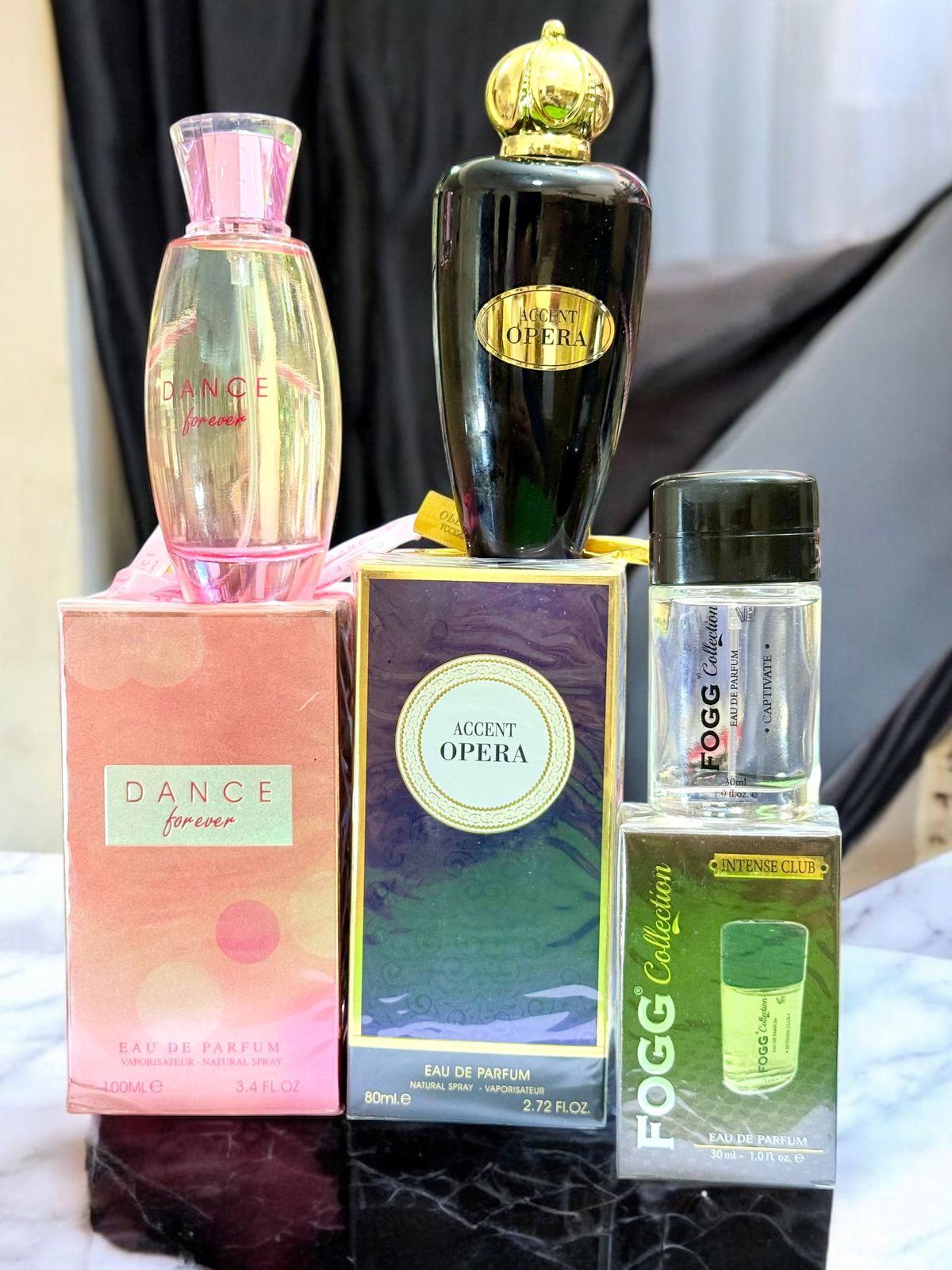 Accent Opera & Dance Forever Perfume 100ml with Body Spray Gift (Allow to Open)