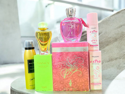Maraim & Nancy Perfume Set with 2 Gifts (Allow to Open)