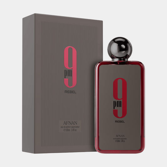 9 PM Rebel Eau de Parfum 100ML | Long-Lasting Fruity Woody Fragrance
