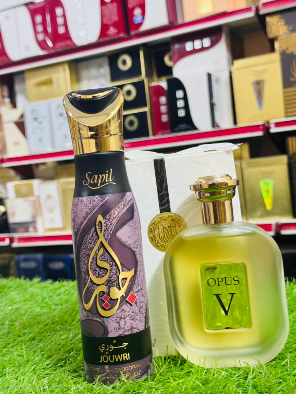 Opus V by fragrance world 100 ML perfume with one gift(allow to open )