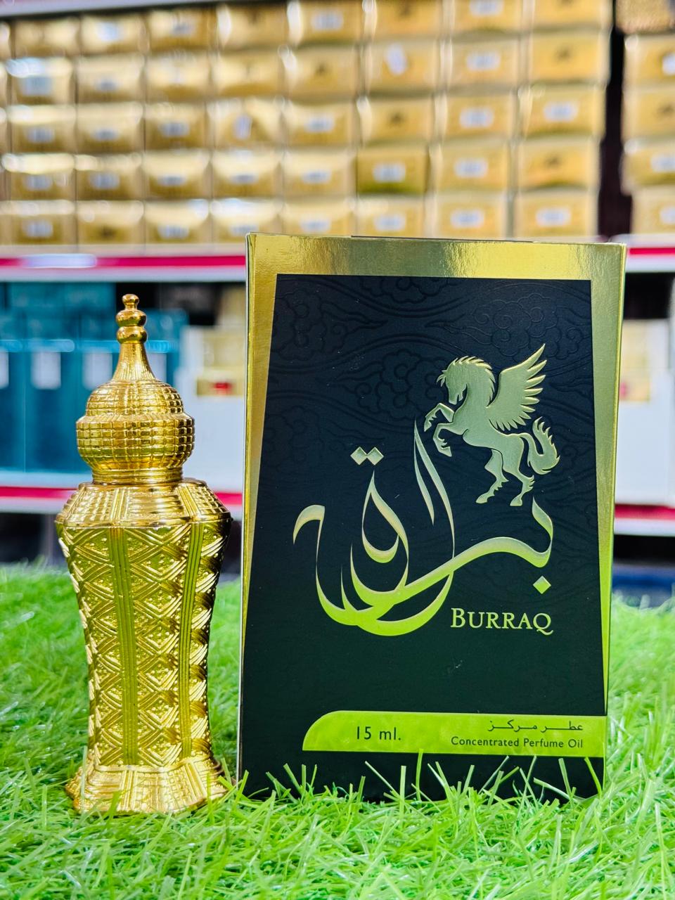 Buraq itar 15 ML on spray 200ML gift (allow to open)