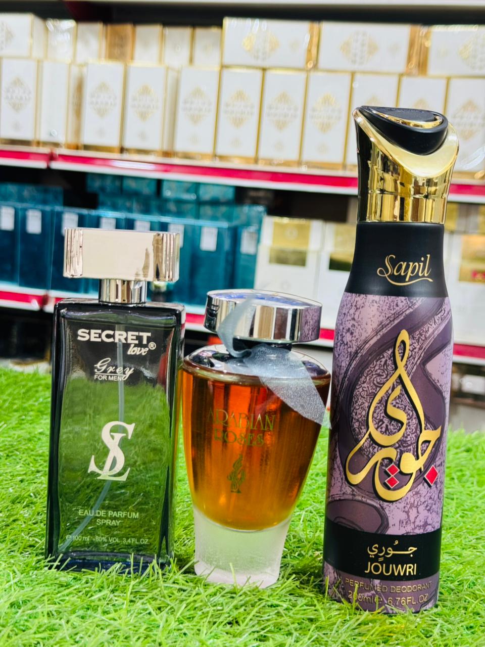 Arabian rose perfume 100 ML one gift secret saphil spray (allow to open)