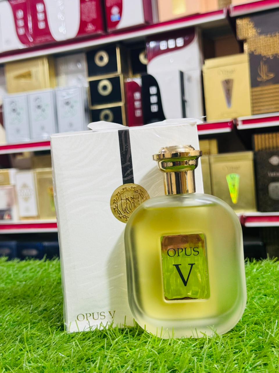 Opus V by fragrance world 100 ML perfume with one gift(allow to open )